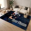Custom Name Crystal Velvet Rug,Billie Eilish Comfortable Anti Slip Floor Mat For Room Decoration