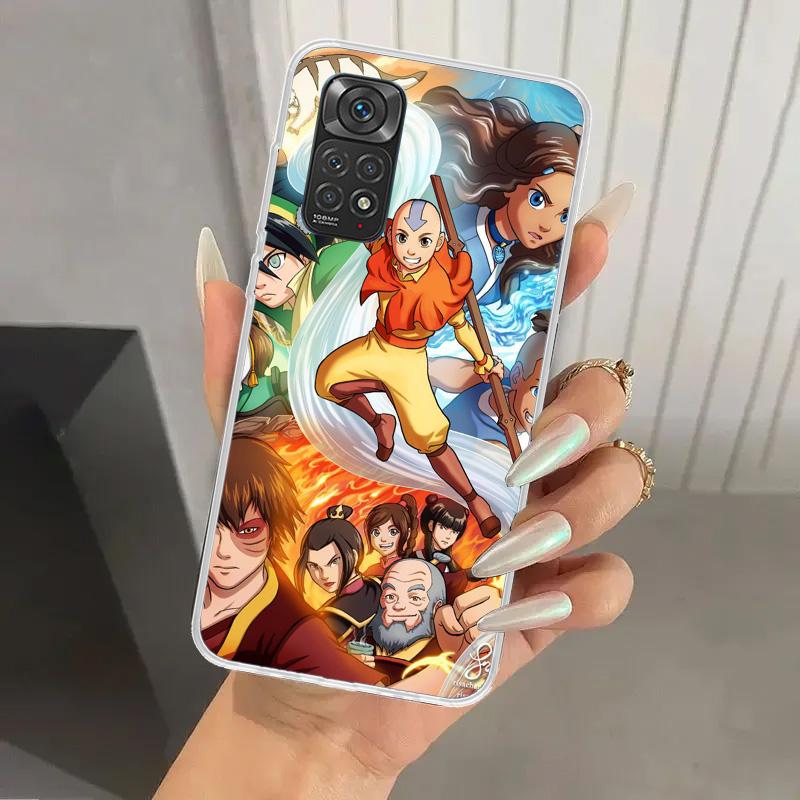 Anime Avatar The Last Airbender Phone Case for Xiaomi Redmi Note 15 14 14S 13 12S 12 Pro 11S 11 Plus 11T 11E 10S Soft Funda Prin