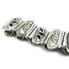 Les Trésors De Lily [I4486] - Silver 'Cunegonde' Designer Bracelet