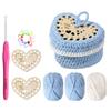 Handmade DIY Wool Ball Doll Crochet Material Package Crochet Material Package Wool Knitting Set