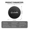 Car Stickers For Alfa Romeo Car Coaster Water Cup Bottle Holder Anti-slip Pad Mat Silica Pad For Alfa Romeo GT Stelvio F1 Brera