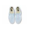 Vans Slip-On Series Casual Checkerboard Low Top Skate Shoes Unisex Sneakers Blue White VN0A7VCFYRQ