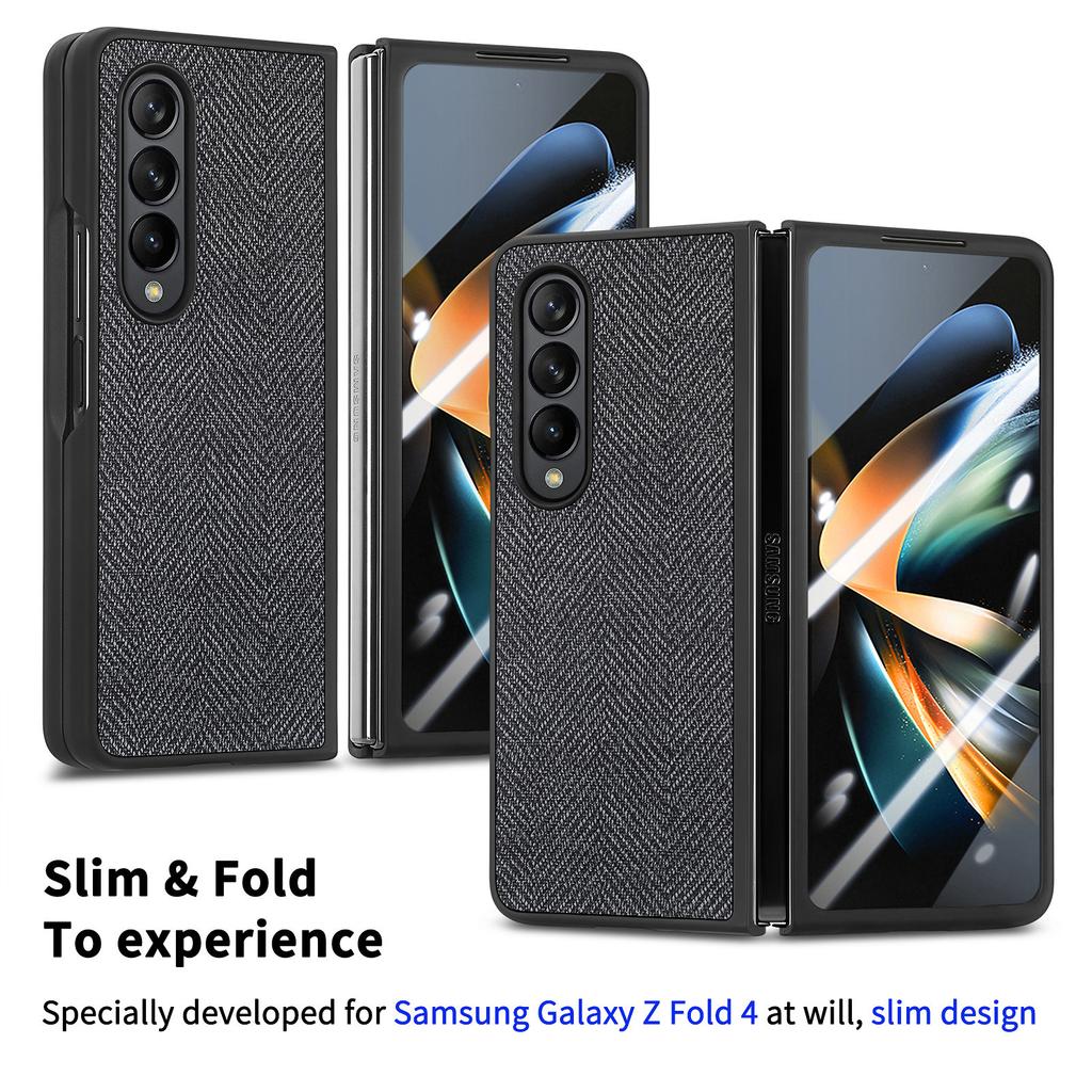 For Samsung Fold 5 Anti-Drop Tempered Glass Film Folding Case for Samsung Galaxy Z Fold 5 Fold5 Protection Phone Accessories