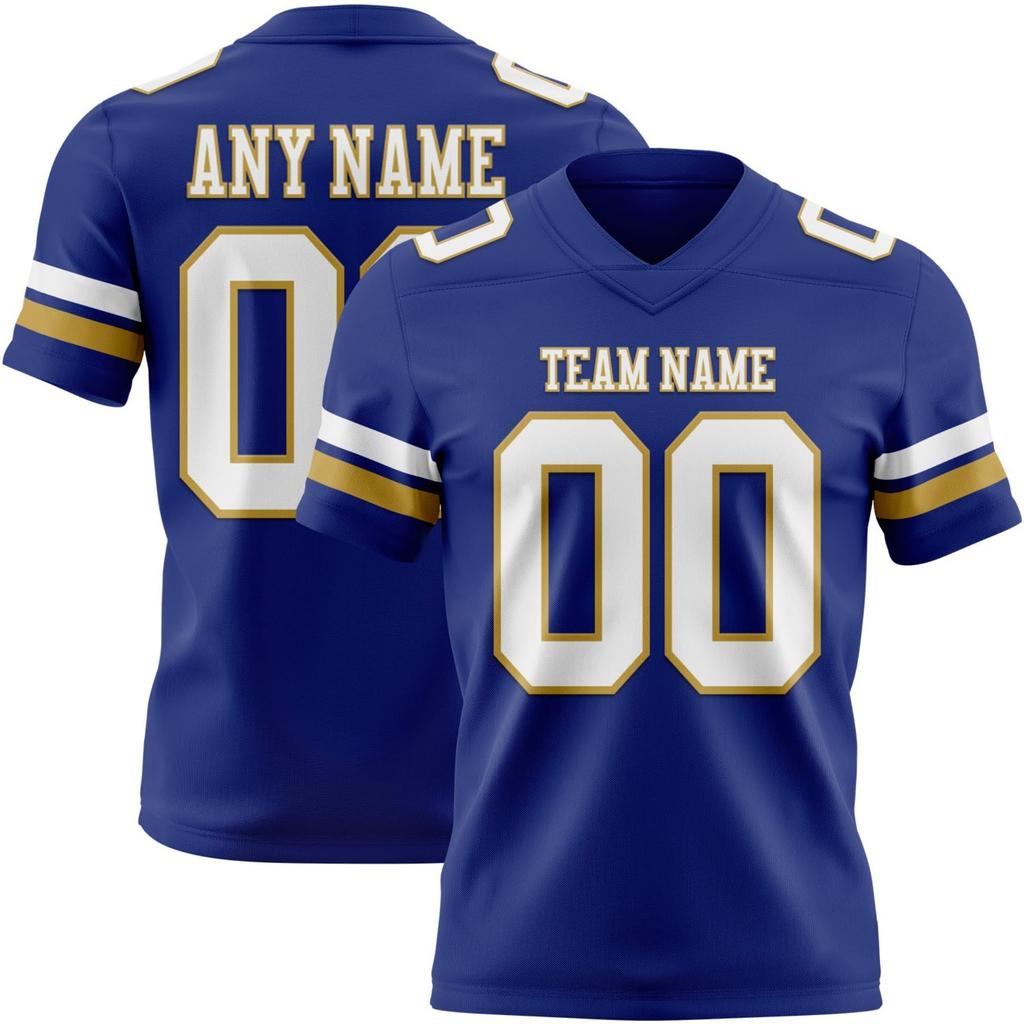 Custom Football for Men Women Youth - Personalized Sports Uniform