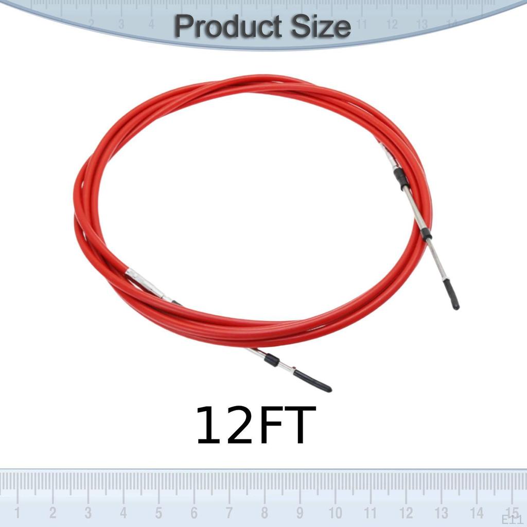 , Portable And Universal Throttle Control Cable for Outboard Motors, Boats Yachts.