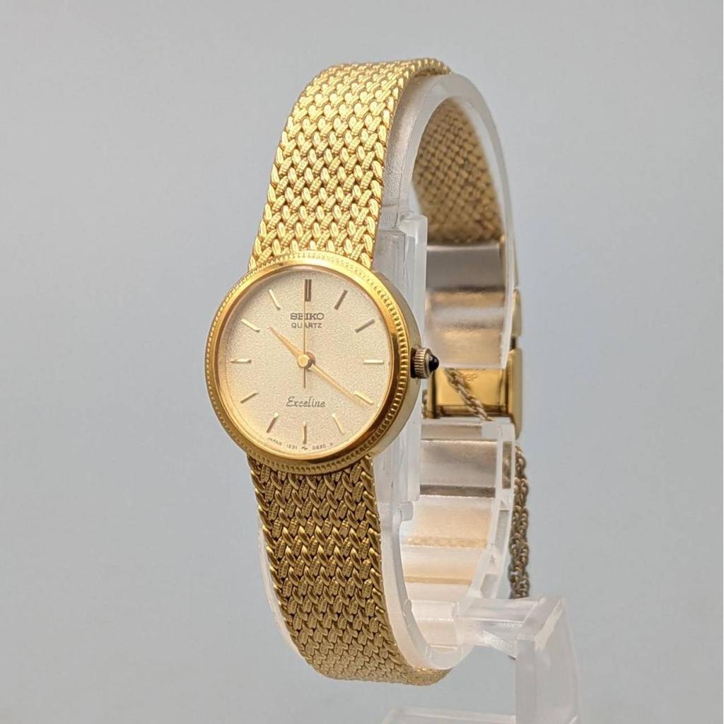 Used [Good Condition  New Battery] Vintage 1989 Seiko Excelline Ladies Watch