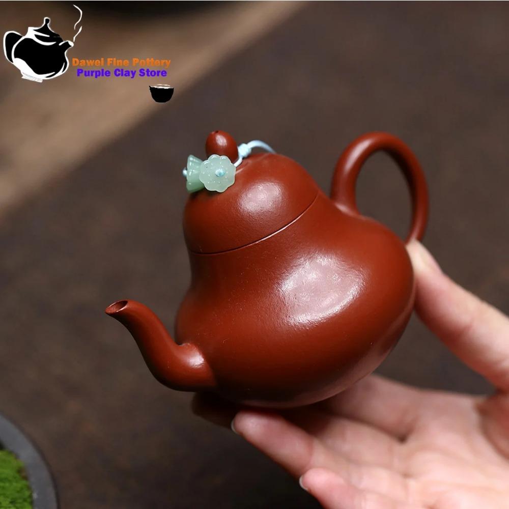 Yixing purple clay teapot raw ore small coal kiln Zhu Ni Meng Chen Si Ting teapot Kung Fu Chinese tea set