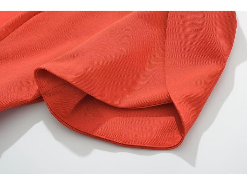 2024 Winter Women's European & American Bow Short Dress