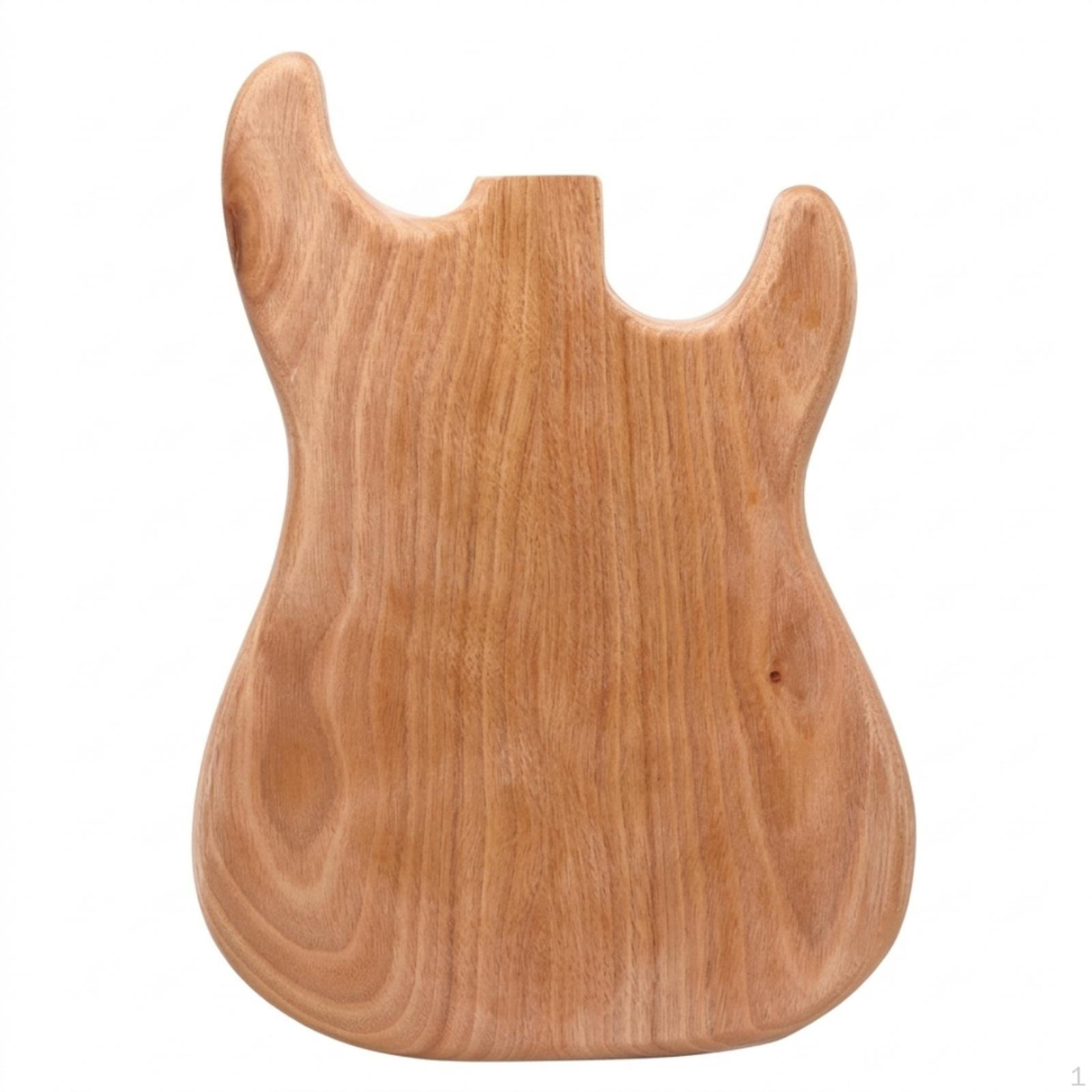 Guitar Body Blank Double Recessed Area Unfinished DIY for Luthiers, Guitarists