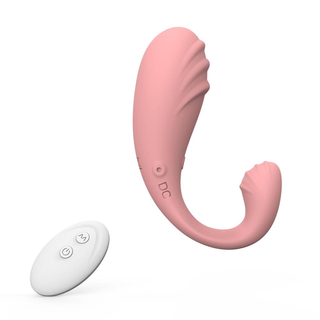 Remote Control Vibrator Rotor Innovative Design with Double Head Vibration Remote Rotor Wireless Remote Control To Control 10 Types of Dynamic