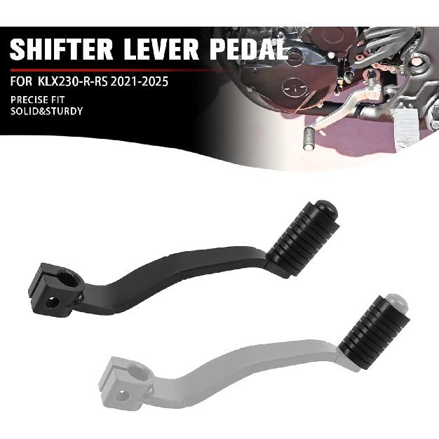 Motorcycle Gear Shifter Shift Lever Pedal Replacement for Kawasaki KLX230 KLX250R KLX230RS 2021 2022 2023 2024 2025 CNC Aluminum Gear Shift Lever