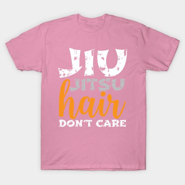 T Shirt Women Jiu Jitsu Hair Dont Care Harajuku Print Kawaii Tshirt Summer Short Sleeve Female T-Shirt Top Tee