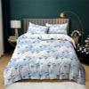 Print Blue White Airplane Comforter Cover Set For Boy Men Teen Kids Microfiber Duvet Cover With Pillowcase Plane Bed Cover Set