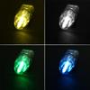 Coating LED Metal Gold Barbed Sea Bass Transparent Light  Fishing Pack with Retail Original Box Fishing Supplies