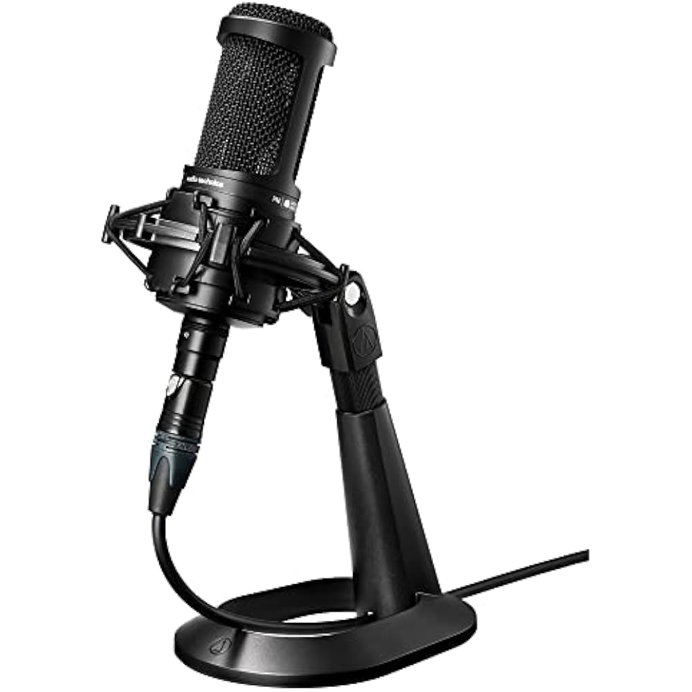 Audio-Technica AT8703 Microphone Stand Desktop Microphone Stand Desktop Stand for Microphone Angl...