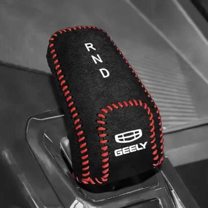 Car Gear Shift Ball Cover,Handle Brake Cover,For Geely Jiaji L