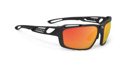 RUDYPROJECT Sports Sunglasses Road Bike Bicycle Marathon Jogging Exercise Triathlon Tennis Baseball Polarized SINTRYX Black 3FX HDR Multi Laser Orange