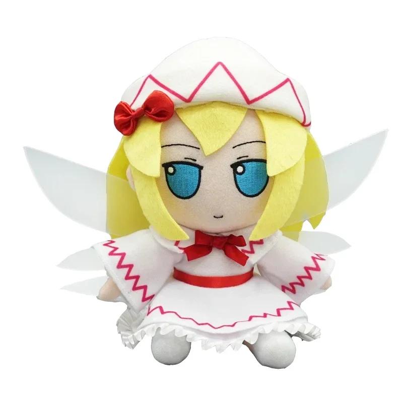 20cm Kawaii Patchouli Knowledge Plush Toy Touhou Project Plushie Anime Moriya Suwako Hakurei Reimu Stuffed Dolls Birthday Gifts
