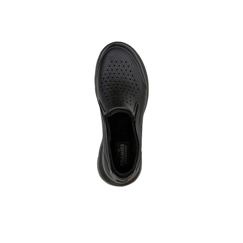 Skechers Go Walk 5 EVA Slip-On Comfortable Daily Wear Shock Absorbing Durable Low-Top Casual Shoes Men Sneakers Black 243028-BBK