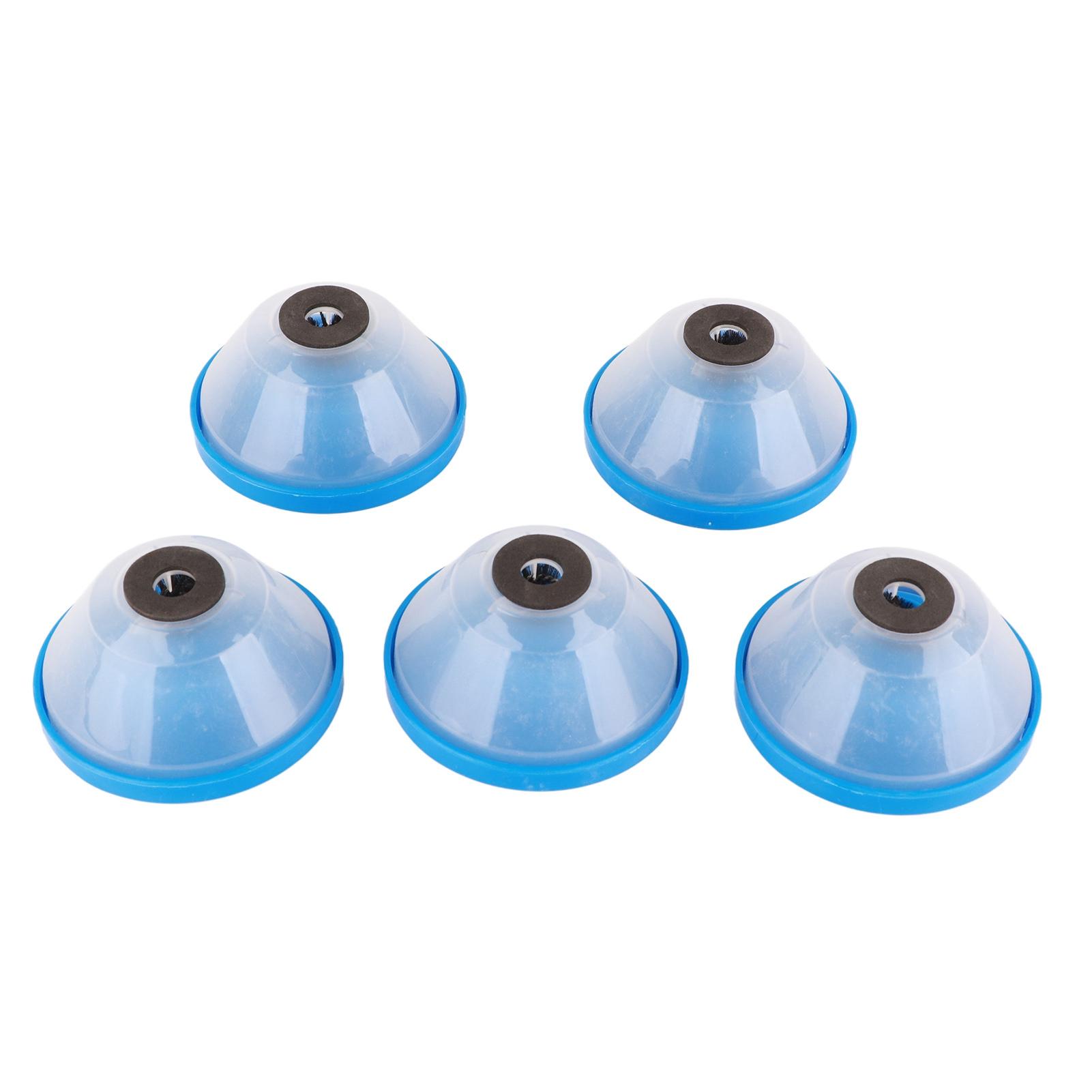 

5PCS Drill Dust Catcher Bowl ABS Sponge Anti Vibration Silent Washer Dust Proof Cover for Electric Drill Hole Saw Ceiling Tool
