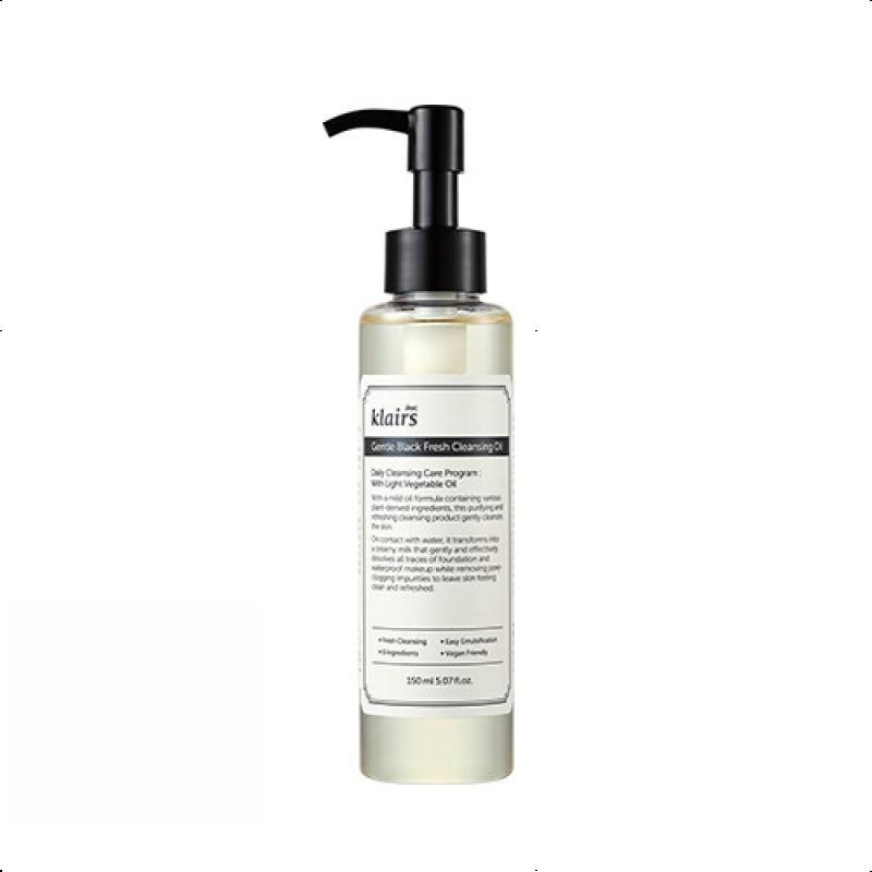 Дорогой Klairs Нежное Черное Освежающее Очищающее Масло 150 мл Cleansing Oil 150ml