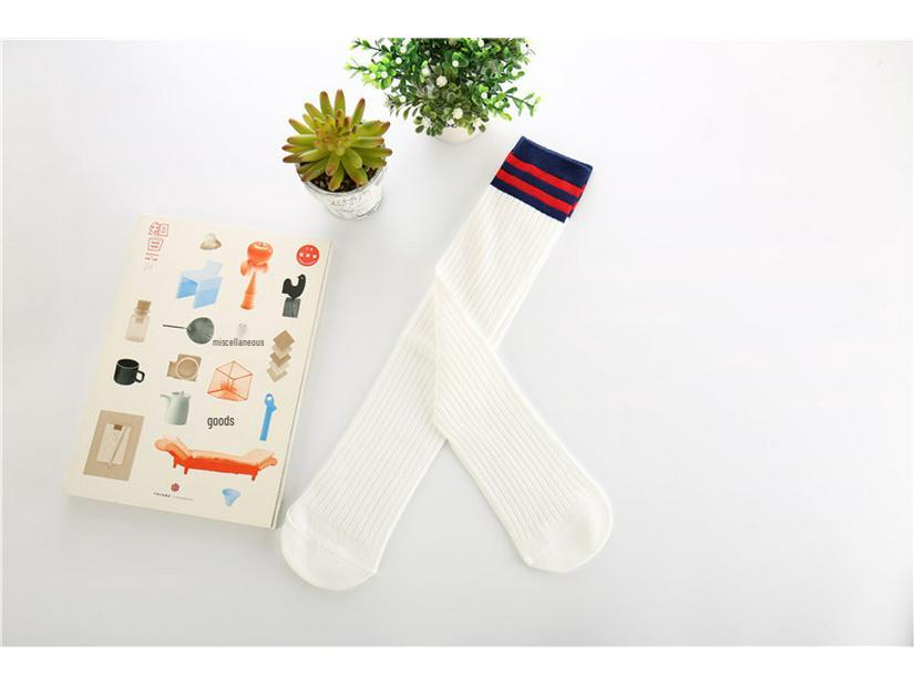 Children's Pure Cotton Over-the-Knee Performance Socks – Mid-Calf, Anti-Pilling, and Unisex for Sports and School