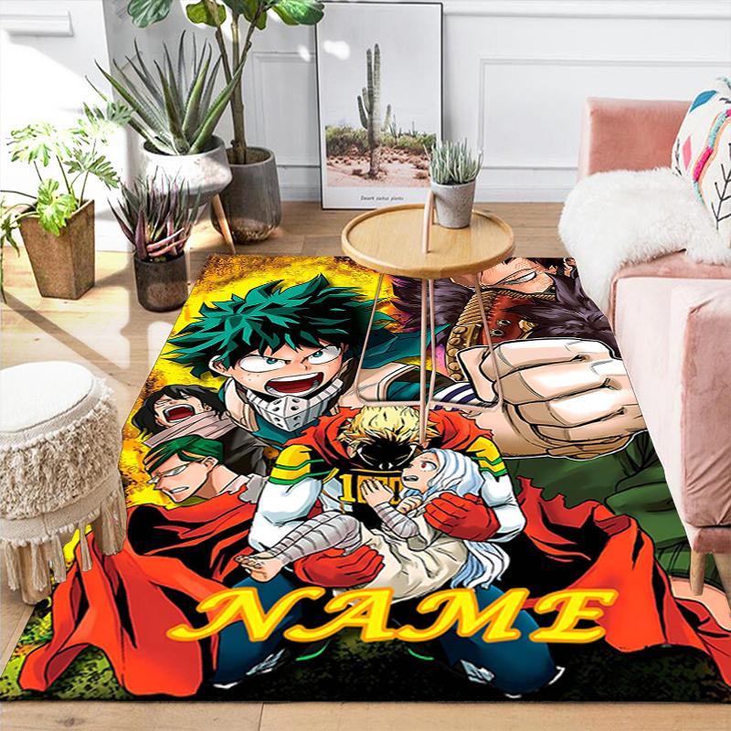 Custom 1Pc Heroic Battle Unleashed Rug Office Carpet Indoor Outdoor Entrance Doormat Nonslip Soft And Comfortable Living Room D2915123