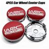 4pcs 56mm 60mm Universal WRC Emblem Car Wheel Center Cover Hub Cap Sticker For FORD 120a TOYOTA Volkswagen KIAa120