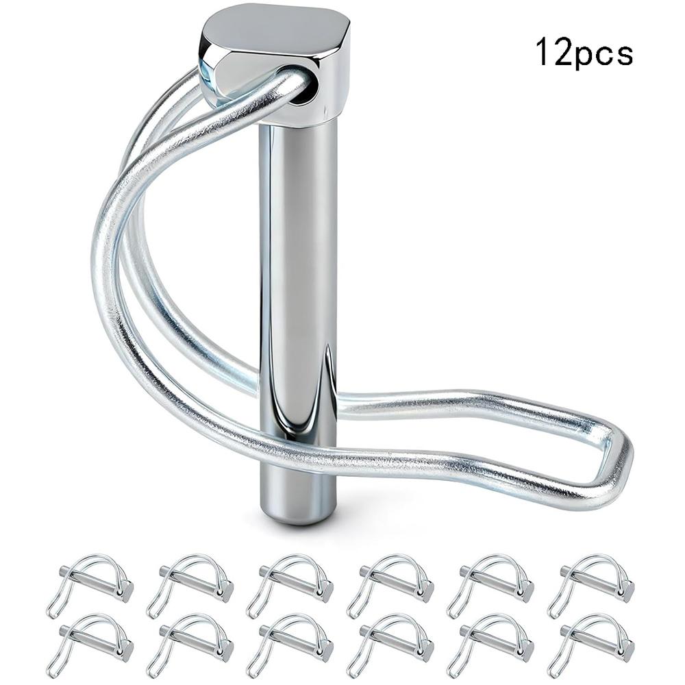 12pcs D-shaped folding splints for mechanics, trailers, tent poles