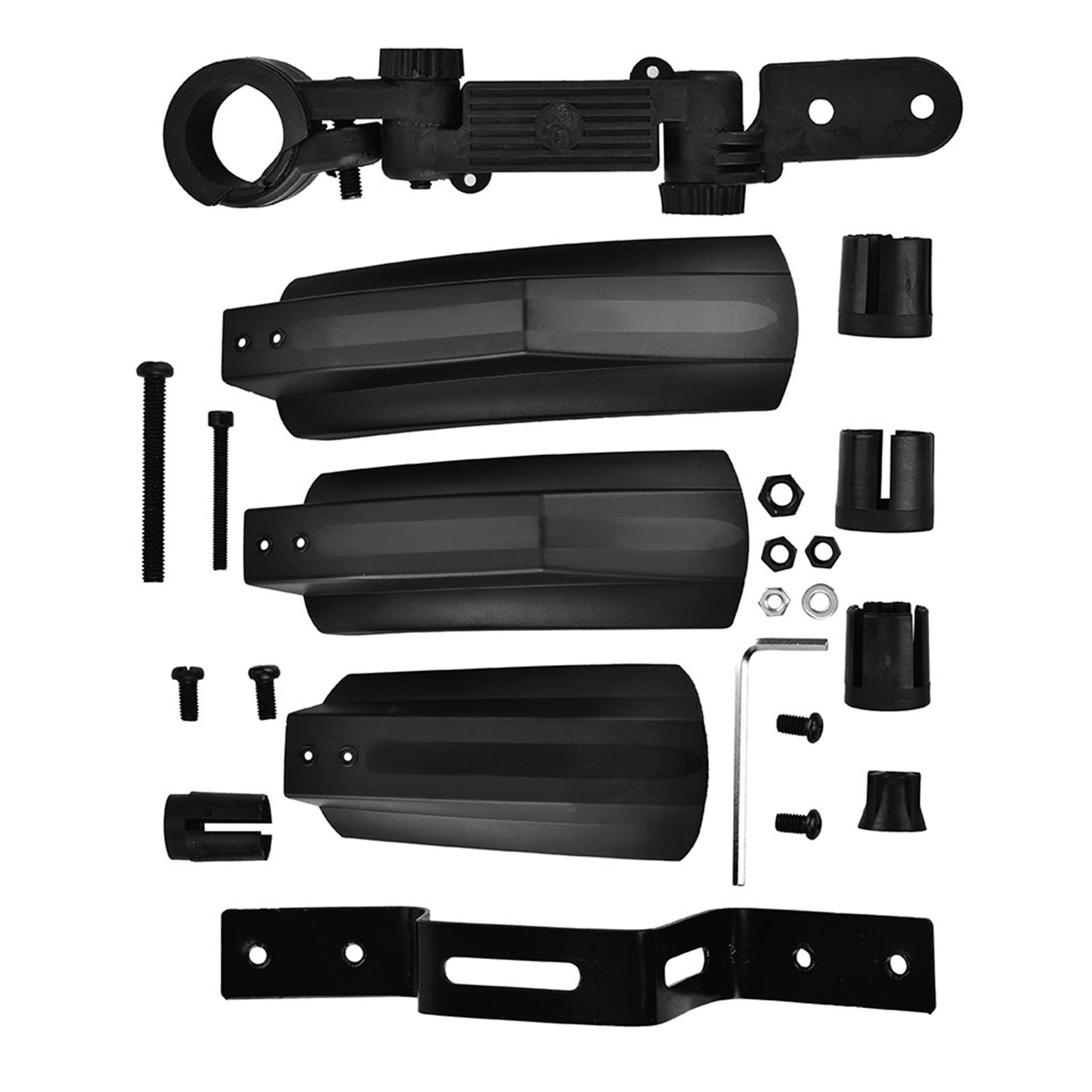 

Комплект переднего и заднего крыльев для велосипеда, быстросъемные велосипедные брызговики для катания на открытом воздухе