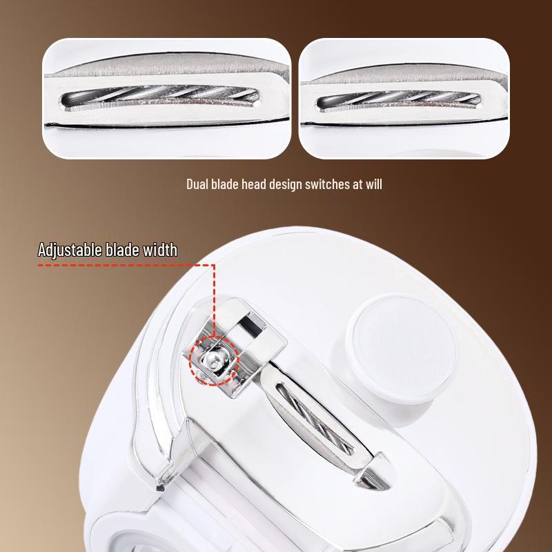 Rechargeable 2-in-1 Electric Nail Clipper & Grinder for Kids - Portable, Lithium Battery