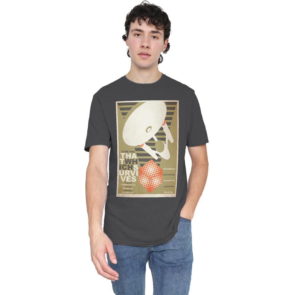 Star Trek Tos Episode 72 T-Shirt S-2XL Charcoal XXXXL