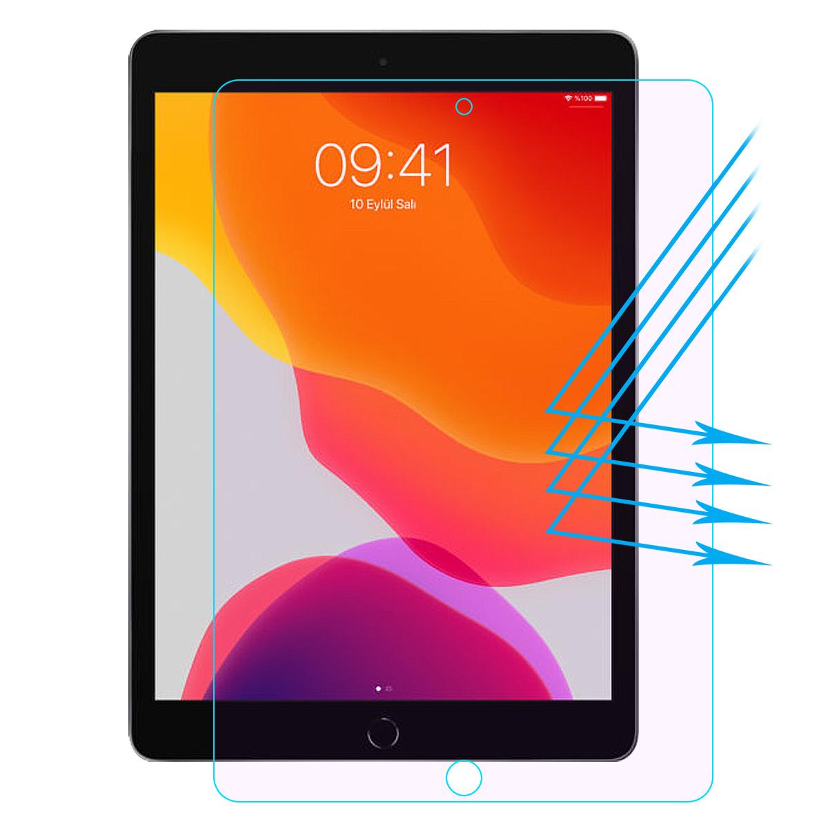 

HAT PRINCE for iPad 10.2 (2021)/(2020)/(2019) 0.33mm 2.5D Arc Edge 9H Anti-blue-ray Tempered Glass Screen Protector Type A