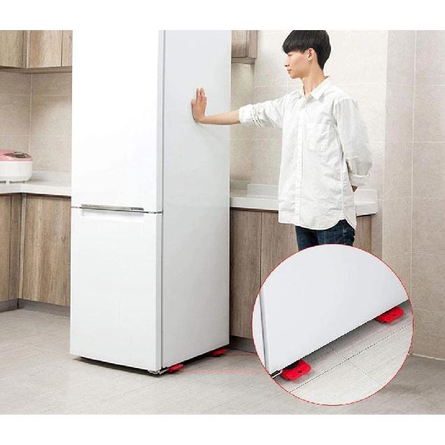 New Heavy Duty Furniture Lifter Transport Tool Furniture Mover Set 4 Move Roller 1 Wheel Bar for Lifting Moving Furniture Helper