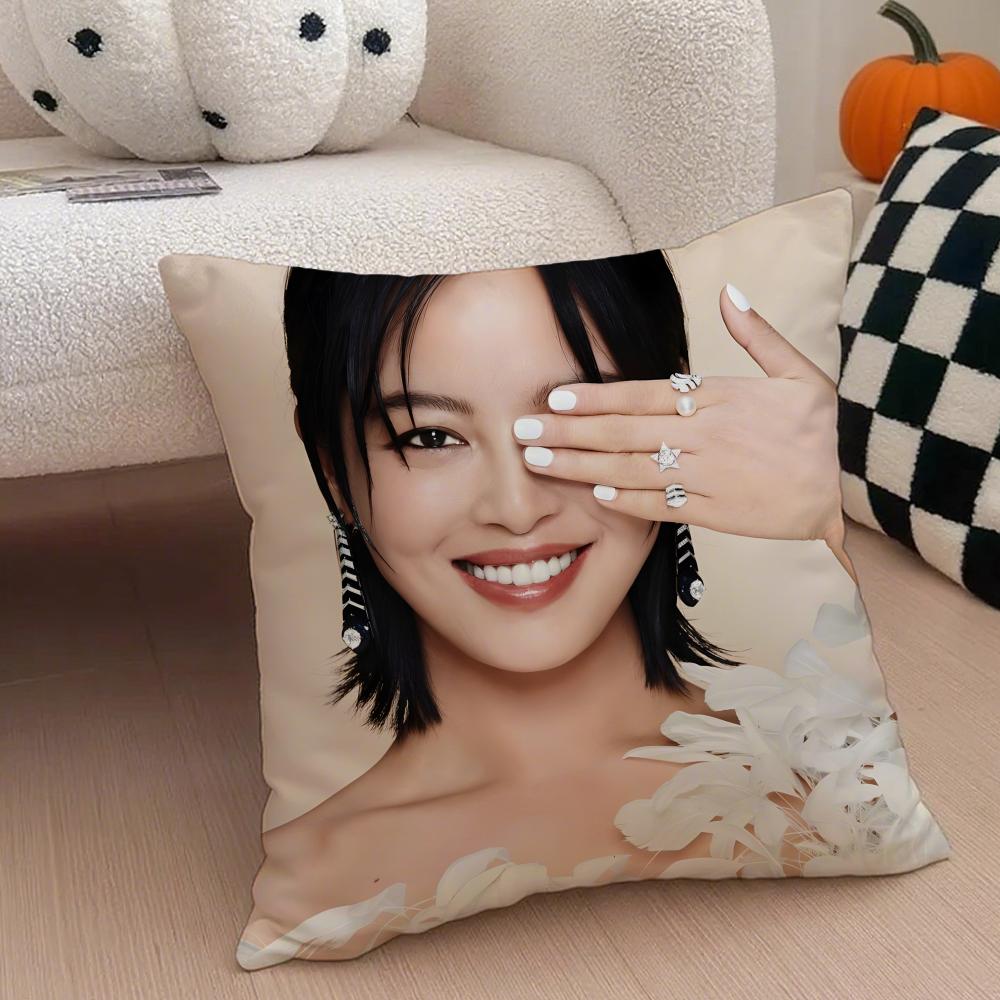 

Fashion Elegant Modern FAN Gifts XXin Zhilei Cushion Cover Linen Pillow Case Soft Breathable Protective Couch Room Decoration 30x30cm
