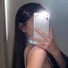 Dongdaemun Rhinestone Cross Hair Clip - Sweet & Simple Accessory for Bangs
