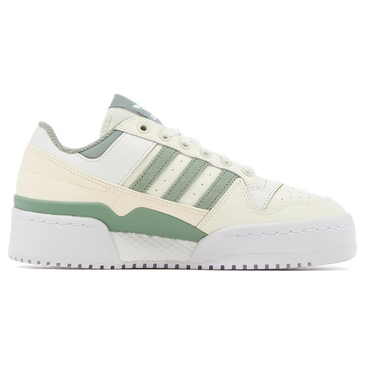 Adidas Forum Bold Off White Silver Green Women Sneakers Cream Cloud-White IG0286