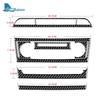 For Mazda 6 Automatic Transmission 2016 2017 Real Carbon Fiber Car Digital Control Accent AC CD Panel Cover Trim Accessories