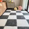 JINGRUIXIANG Plush Interlocking Bedroom Floor Mat
