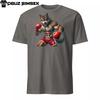 Unisex Boxing Wolf T-Shirt | Softstyle Gildan 64000 | Fierce Animal Graphic