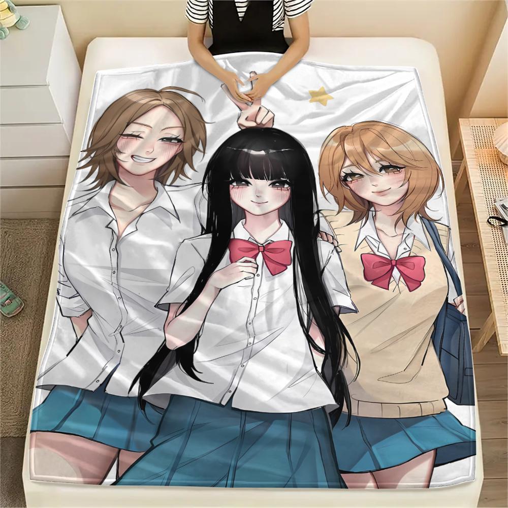 

1PC Kimi Ni Todoke Print Flannel Blanket, High quality All Seasons, Home Decor, Warmth and Comfort, Perfect for Christmas Gifts 80cm x 120cm
