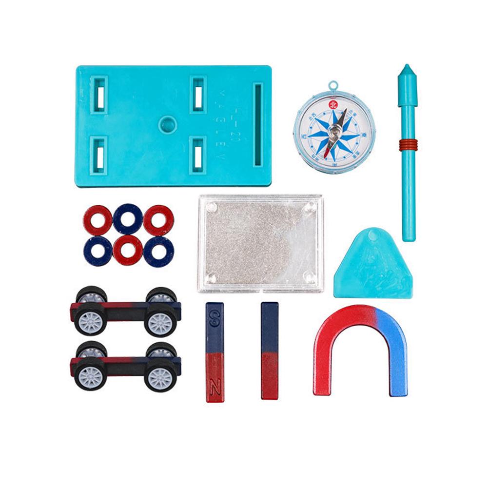 Kinder Wissenschaft Bar Auto Kit Hufeisen Magnet Experiment Werkzeuge