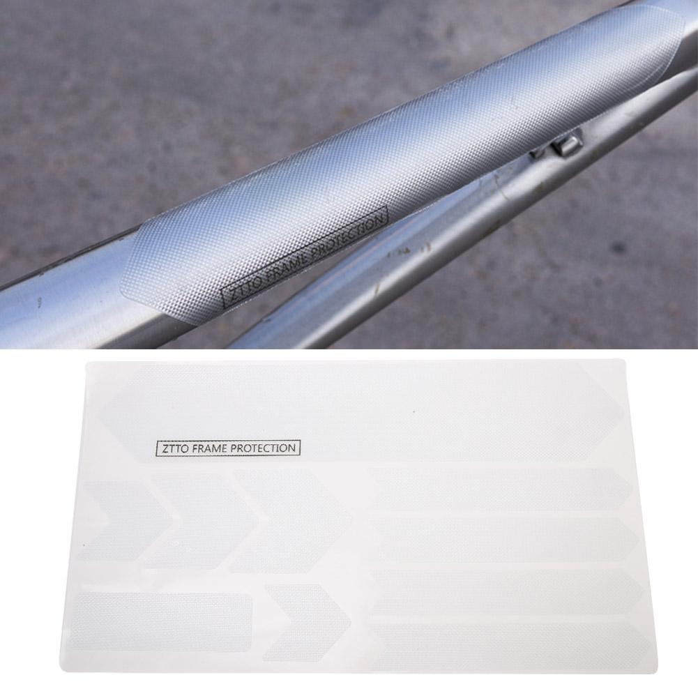 Autocolante de protecție pentru cadru de bicicletă Huse pentru cadru de bicicletă de drum rezistente la zgârieturi (# 3)