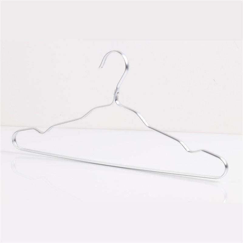 10 Pcs Aluminum Alloy Clothing Hanger ,Durable Anti Deformation Metal Closet Storage Rack Hangers,Wardrobe Space Saver Hanging Supplies Organizer