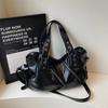 Vintage PU Leather Large Capacity Tote Rivet Zip Pockets Shoulder Cross Body Bag Unisex Women Daily Travel Handbag