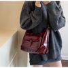 Soft Leather Tote Bag for Women 2026 Minimalist Style Large Capacity Commuter Shoulder Crossbody Bag