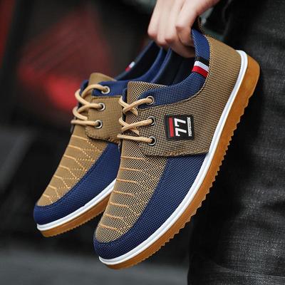 Men's Canvas Casual Shoes Oxford Work Shoes Lace Up Vulcanized Shoes for Men Soft Sole Driving Shoe Big Size47 Zapatillas Hombre