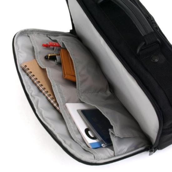 ANDY HAWARD Shoulder Dual-Use Bag, Horizontal, Large, 33cm, #33625-01 (Black)