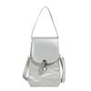 Small Womens Pu Handbag With Lock Closure For Daily Casual Use