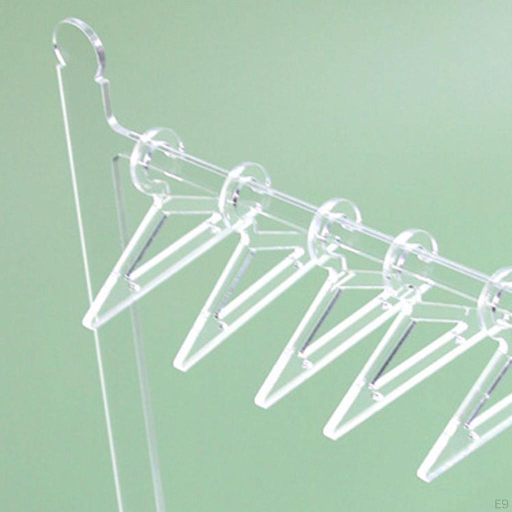 Acryl Ohrringständer Desktop Deko Accessoires Hänger Regal Stil Organizer